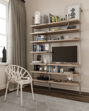 TV Modular Entertainment Centers (2 Modules) Available In 5 Widths And 5 Beautiful Wood-Grain Melamines